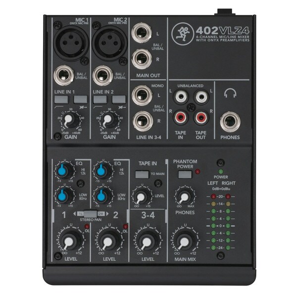 Main product image for Mackie 402VLZ4 4-Channel Ultra Compact Mixer249-568